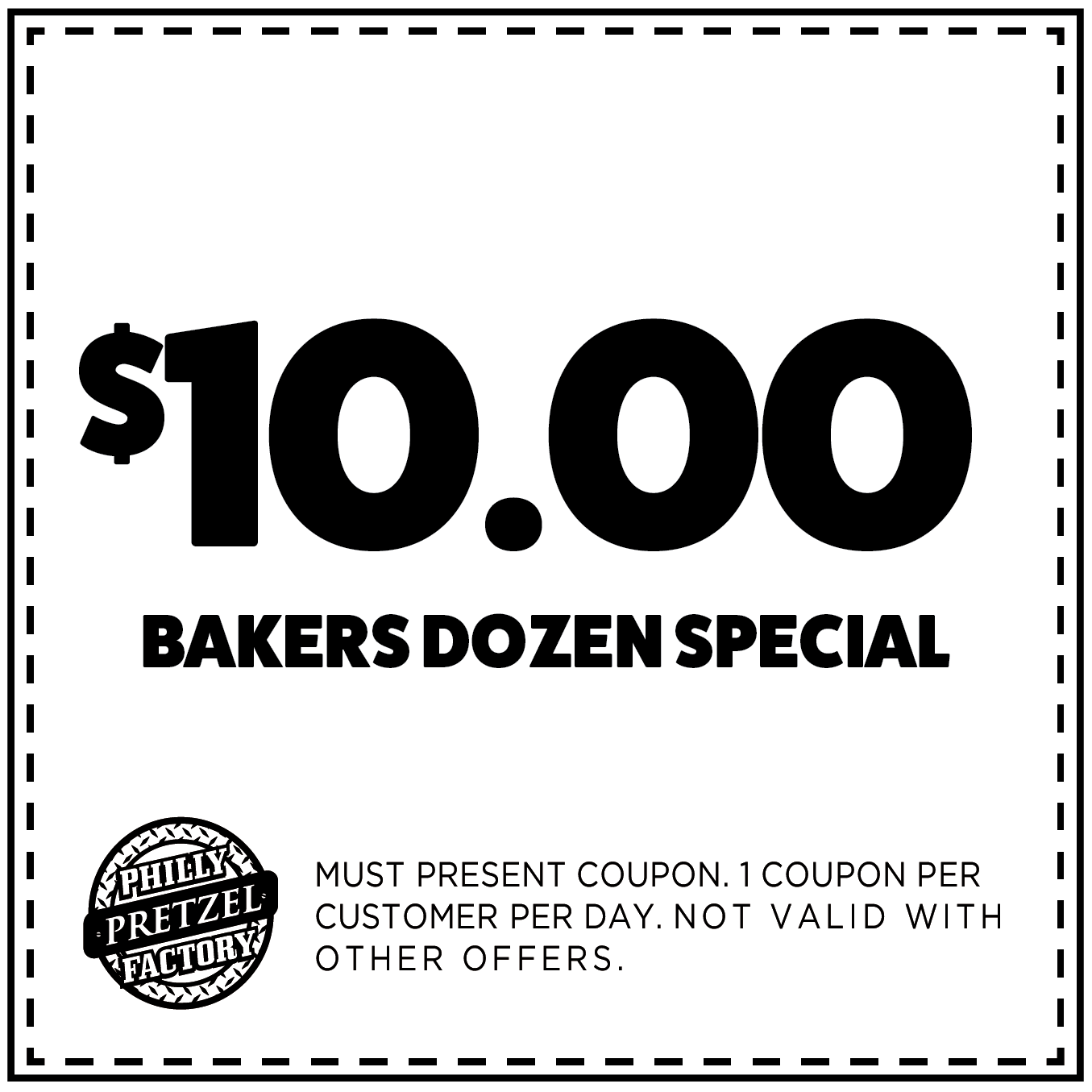 $10 Baker's Dozen Special