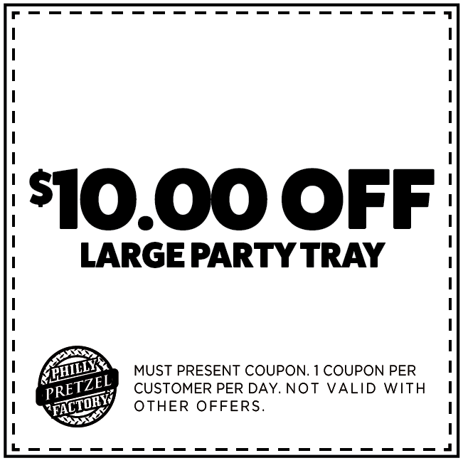 $10 Off Large Party Tray