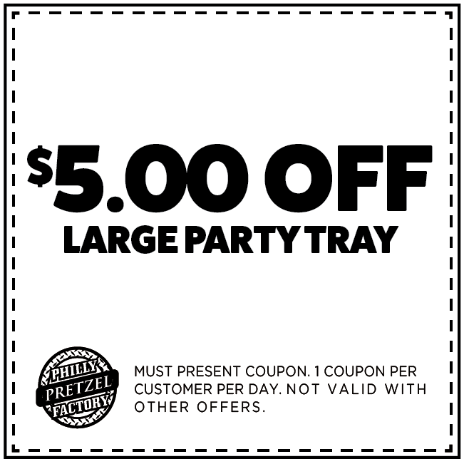 $5 Off Next Large Party Tray