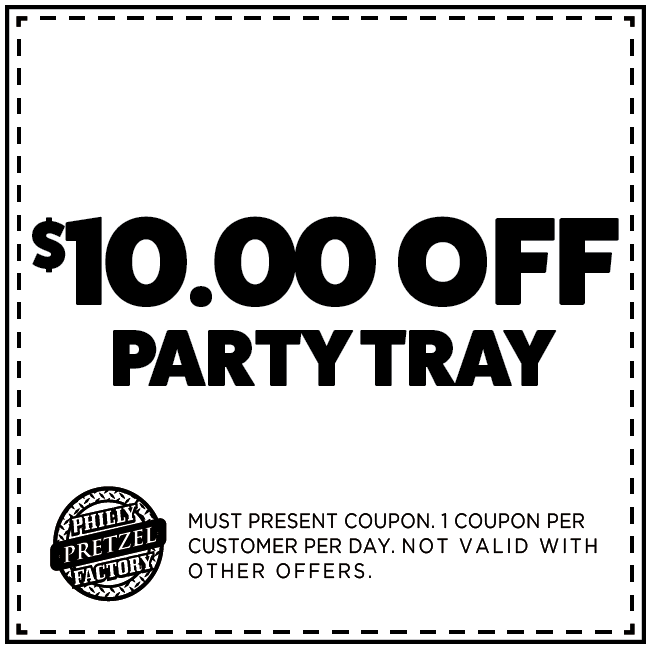 $10 Off Party Tray