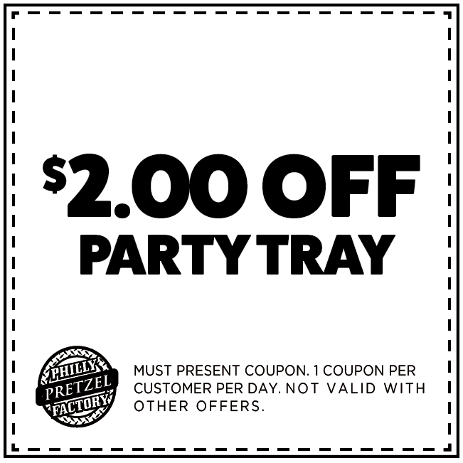 $2 off Party Tray