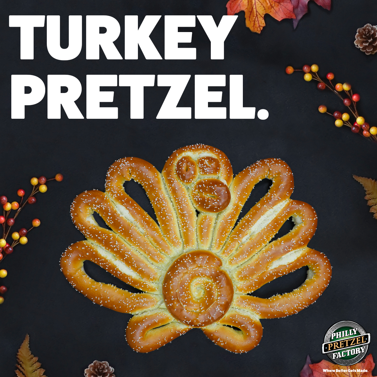 Pair with Cranberry Mustard Philly Pretzel Factory